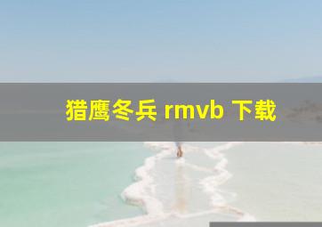 猎鹰冬兵 rmvb 下载